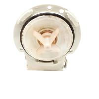 Насос сливной (помпа) BPX2-75 132732020 Leili 30W, крепл. — 3 защелки, выводы — сзади раздельно. Фото 1