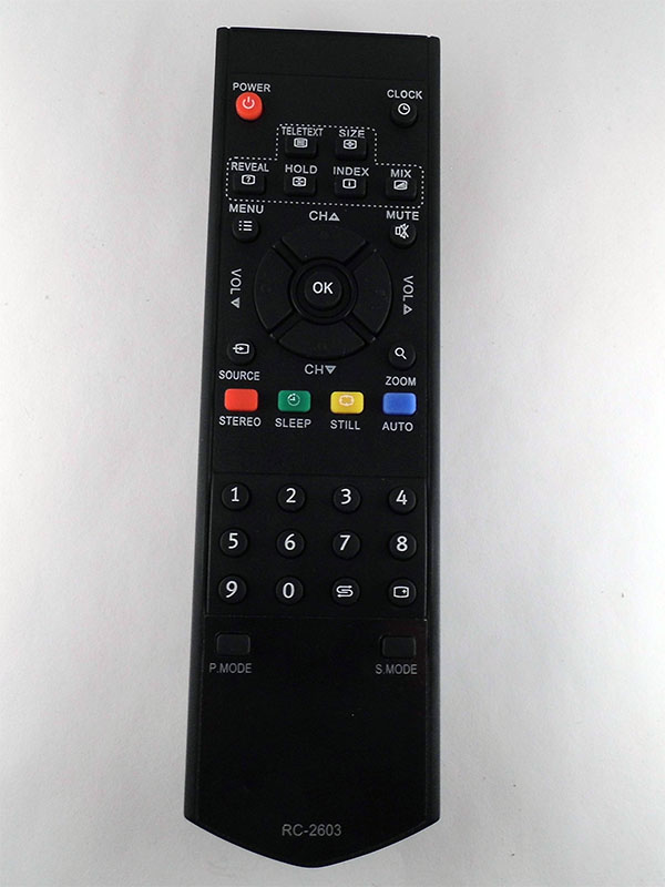 Пульт TV BBK RC-2603 (RC-3704) Prima RC-Y35-OK