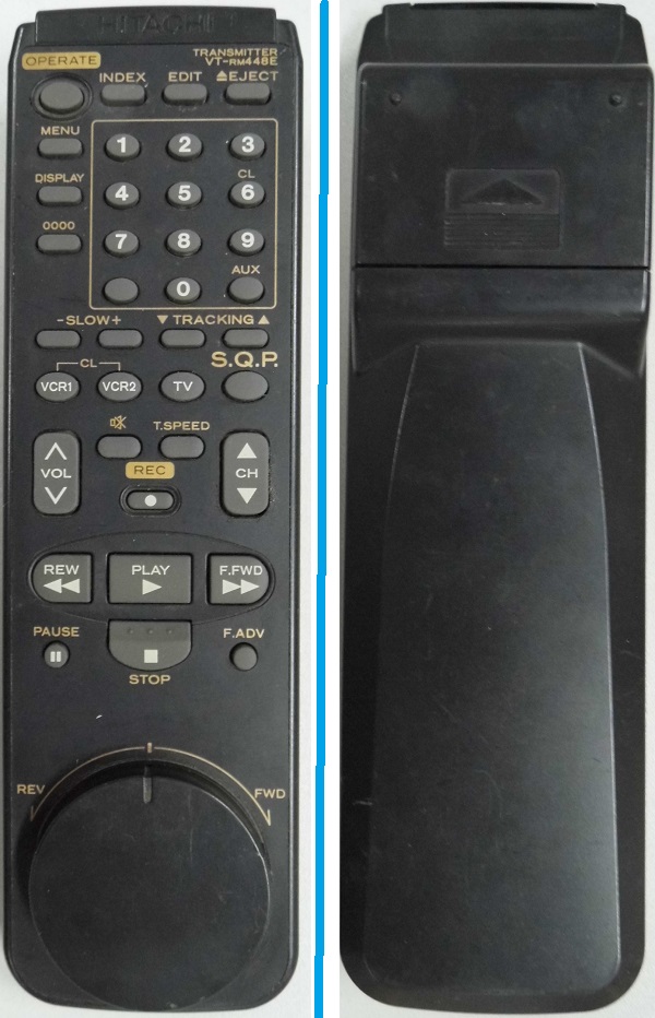 Пульт TV/VCR Hitachi VT-RM448E БУ