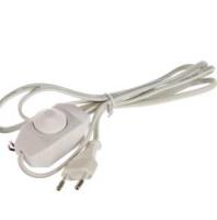 Кабель сетевой 1,7m с диммером белый Белый  SmartBuy