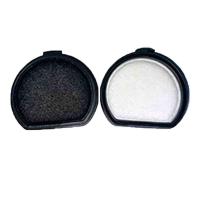 Фильтр губчатый для маленьких пылесосов размеры по основанию 94мм_81мм толщ.11мм