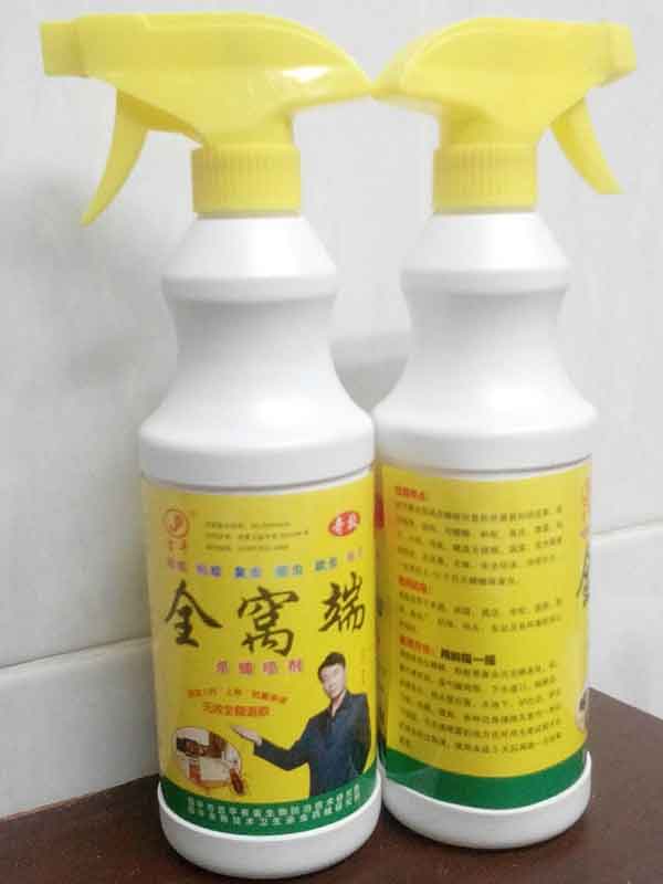 Средство от тараканов Цянь Во Дуань (бутылочка 400 мл с распылителем)