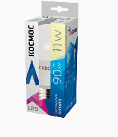 Лампа светодиодная теплый 11 Вт 3000К теплый свет K E27 Smart Buy