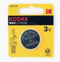 Элемент питания CR2430 литиевый Kodak BL1