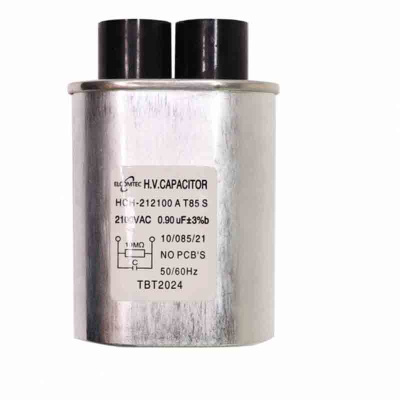 0,9мкФ 2100В - конденсатор высоковольтный микроволновой (СВЧ) печи CH85 CH8521090 LG, Samsung, Midea, Daewoo