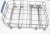 Корзина ПММ Zigmund & Shtain DW 169.4509 X нижняя Д 520мм Ш 380мм Dколес 30мм Фото 2