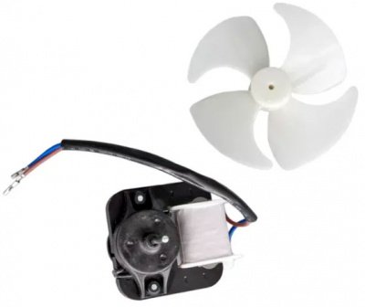 Вентилятор Indesit 4,3W 220V (с крыльчаткой) C00283664