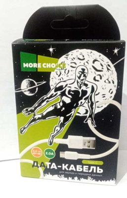 Data кабель USB - Type-C 3m K14a More Choice