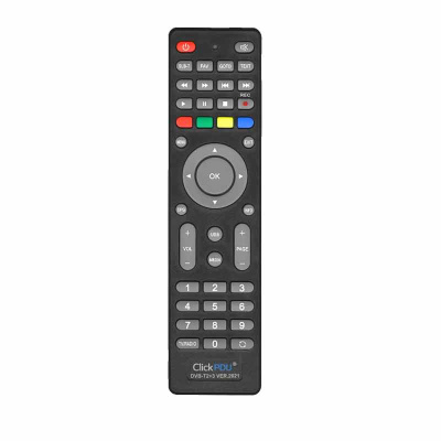 Пульт для DVB-T2 ресивера универсальный DVB-T2+3 (ClickPdu)