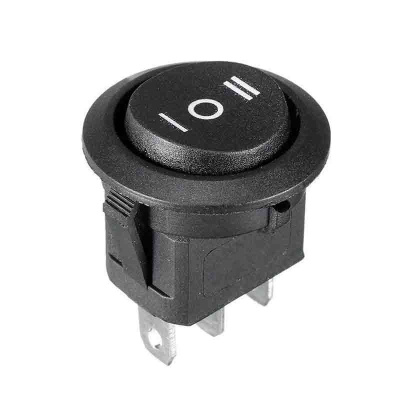 Кнопка 3-х контакт.10А250V
