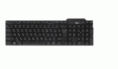 Клавиатура Ritmix RKB-111, USB (черный)