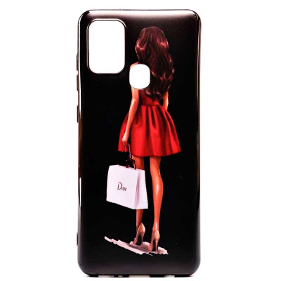 Чехол Samsung Galaxy A21S бампер силикон SM-A217 PC033