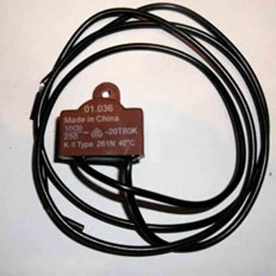 Реле тепловое 10(3)А250vLT-20N80K 40 гр.  2-х концевое HL141