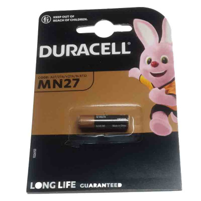 Батарейки A23 Alkaline Duracell Duracell 27A 1BL BL1