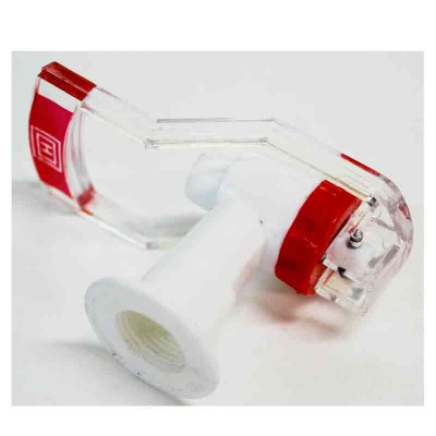 Кран для кулера KL007 (внутренняя резьба) красный