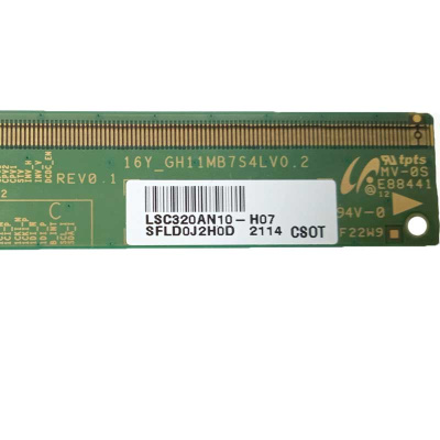 Tcon DEXP 16Y_GH11MB7S4LV0.2 LSC320AN10-H07 SFLD0J2H0D 2114 CSOT Фото 2
