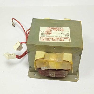 Трансформатор МОТ микроволновой (СВЧ) печи Supra 75220XC-1 Galanz Фото 2