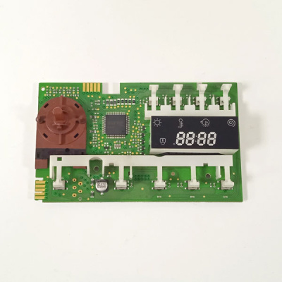 Модуль управления и индикации СМА Indesit 21013628901 вид спереди