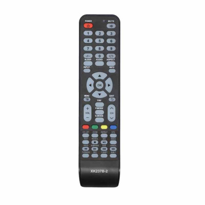 Пульт TV DVD XK237B-2 (Huayu) для телевизора Vekta, Supra, KRAFT, HIBERG, Skyline, Telefunken, Harper, Горизонт (Horizont), OLTO
