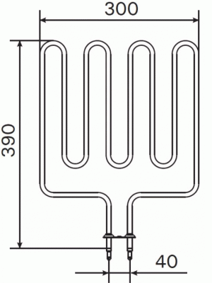 Тэн для сауны TSH561-02 HARVIA