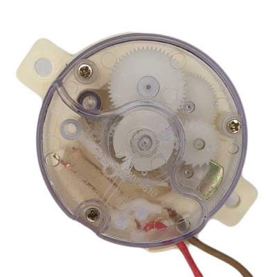 Реле времени (таймер) стиральной машины DXT-5 CQC08002024610 отжима, 2 вывода Krista демонтаж вид снизу