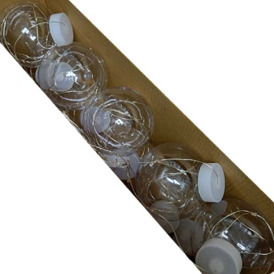 Новогодня гирлянда штора шары 10 шт 302 OFF