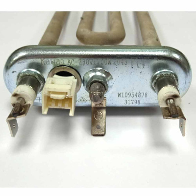 ТЭН стиральной машины 1700Вт 230B L 170мм W10954878 Indesit Kawai Фото 2