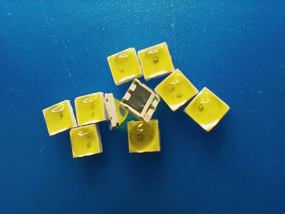 Светодиод-SMD-3,4÷3,8В-5054-5051-5050-300мА-1Вт-ультрафиолетовый-жёлтый