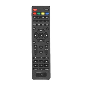 Пульт DVB-T2 ресивера Huayu T70 (V-FORMAT)