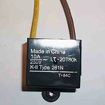 Реле тепловое 10А250vLT-20N80K 84 гр. 2-х концевое HL140