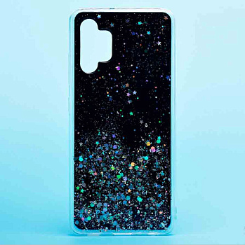 Чехол Samsung Galaxy A32 бампер силикон SM-A325 - черный