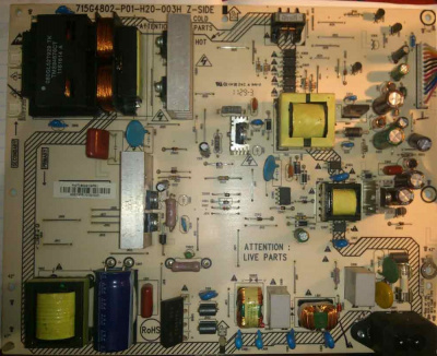 PowerBoard Philips 42PFL3606H/60 TPM6.1E LA 715G4802-P01-H20-003H Z-SIDE