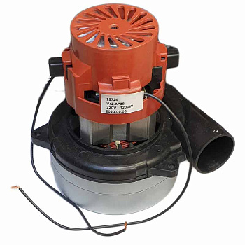 Турбина всасывающая тангенциальная двухстадийная, аналог, мощность 1200 W (H-175 мм, H турбины 69 мм, D 143 мм) EUROCLEAN VM-220V1200-S1