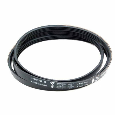Ремень 1236 J4 (1236J4 ) BLJ544UN, AV09288 hutchinson POLY.V (Italy) для стиральной машины HUTCHINSON
