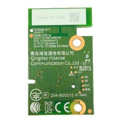 WiFiBoard Hisense 55A6BC M5B54_MB_V1.00 MW510 Вид 2