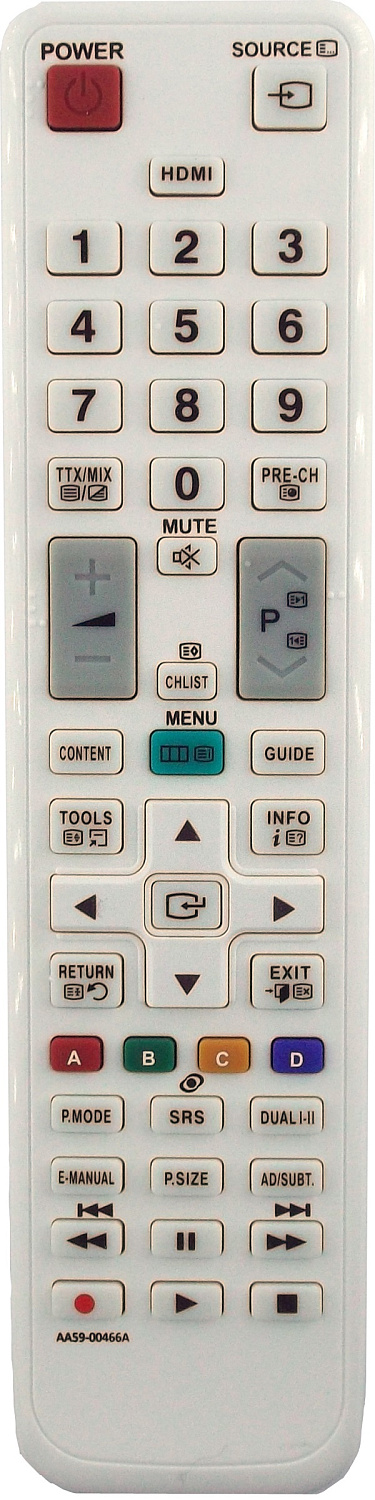 Пульт TV Samsung AA59-00466A white