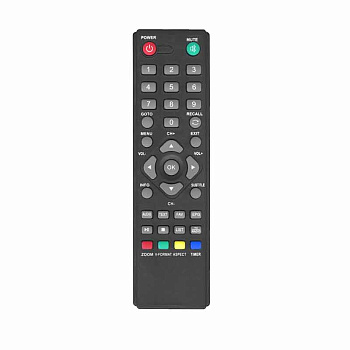 Пульт DVB-T2 ресивера Cadena CDT-100. RC100IR