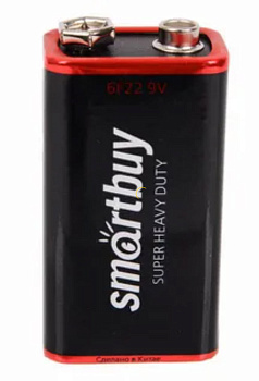 Батарейки крона солев. Smart Buy SBBZ-9V01S 6F22 9В