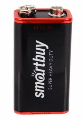 Батарейки крона солев. Smart Buy SBBZ-9V01S 6F22 9В