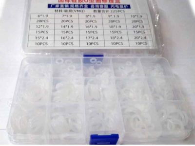 Комплект колец резиновых, уплотнителей, прокладок 6х1,9-20х2,4 белый Комплект колец резиновых, уплотнителей, прокладок 6х1,9-20х2,4 белый