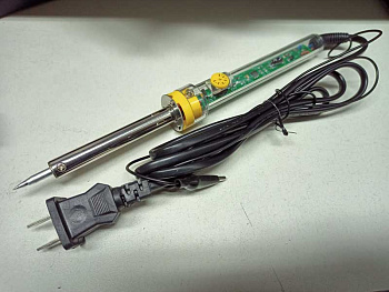 Паяльник-электрический-220Вц-60Вт-с-терморегулятором-250-500°C°-Welmax,-Диаметр-жала-4,6мм