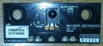 IRBoard LG 32LD345-ZA.BRUWLJU BM-LDS103(26/32LD350) Ver1.0