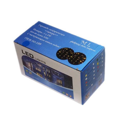 Гирлянда Штора ML 320 led синий цвет 3х2м 189