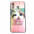 Чехол Samsung Galaxy A20 бампер силикон A20Sams-bmp - розовый с рисунком