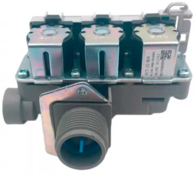 Электроклапан одинарный 180° 0024000404 Haier